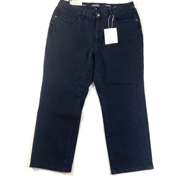 New DL1961 Patti Straight High Rise Vintage Ankle Nightshade - Picture 2 of 9